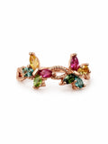 #R9 Tourmaline Butterfly Twist Ring