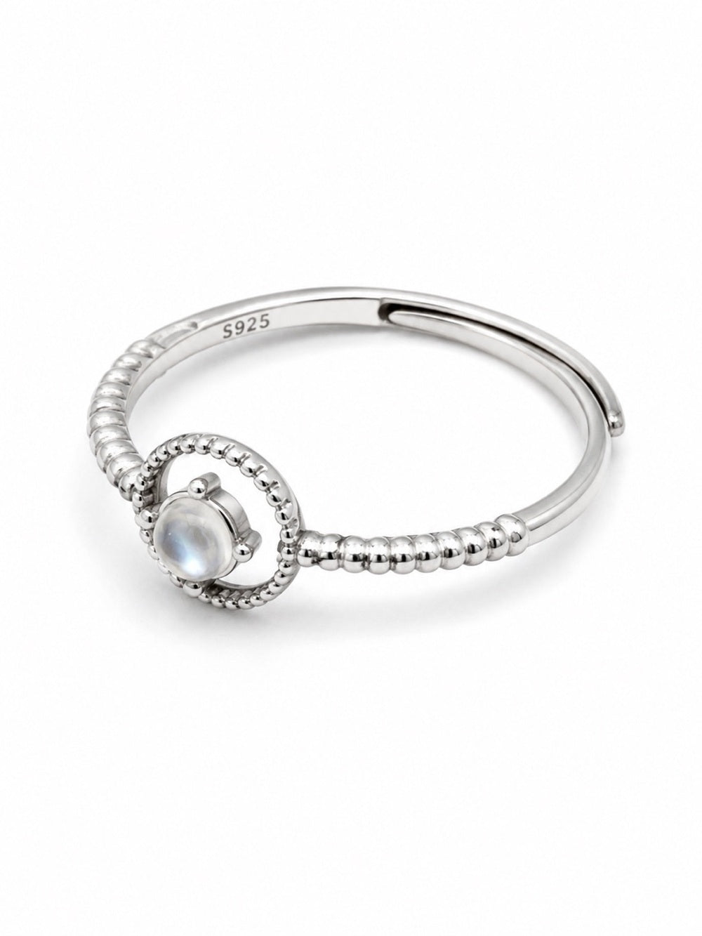 #R33 Moonstone Orbit Ring