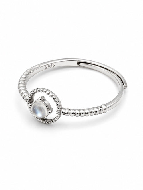#R33 Moonstone Orbit Ring