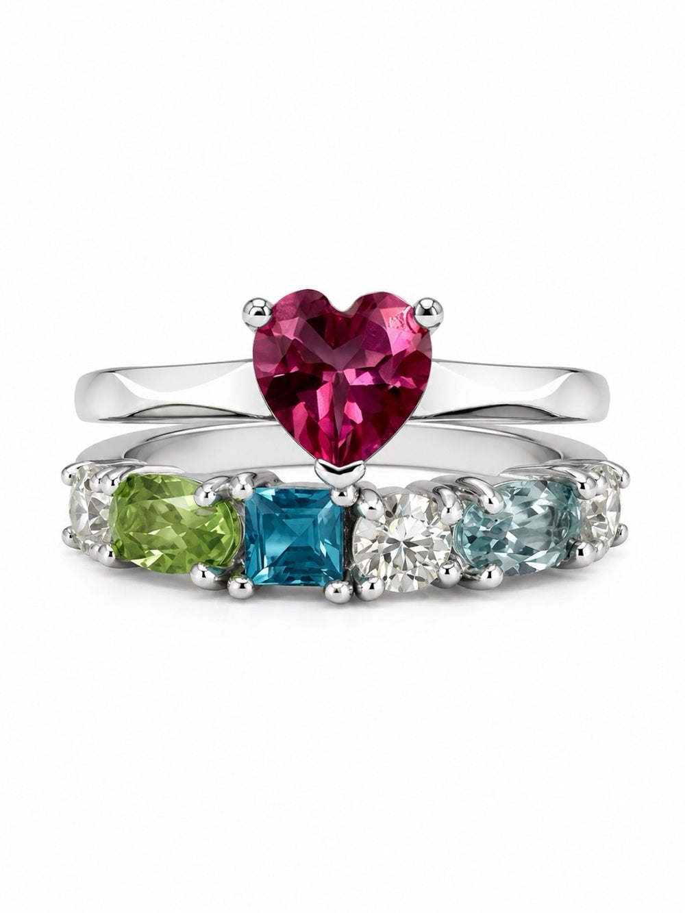 #R18 Spiral Bijou Gemstone Ring