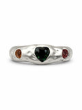 #R29 Tourmaline Heart Melt Ring