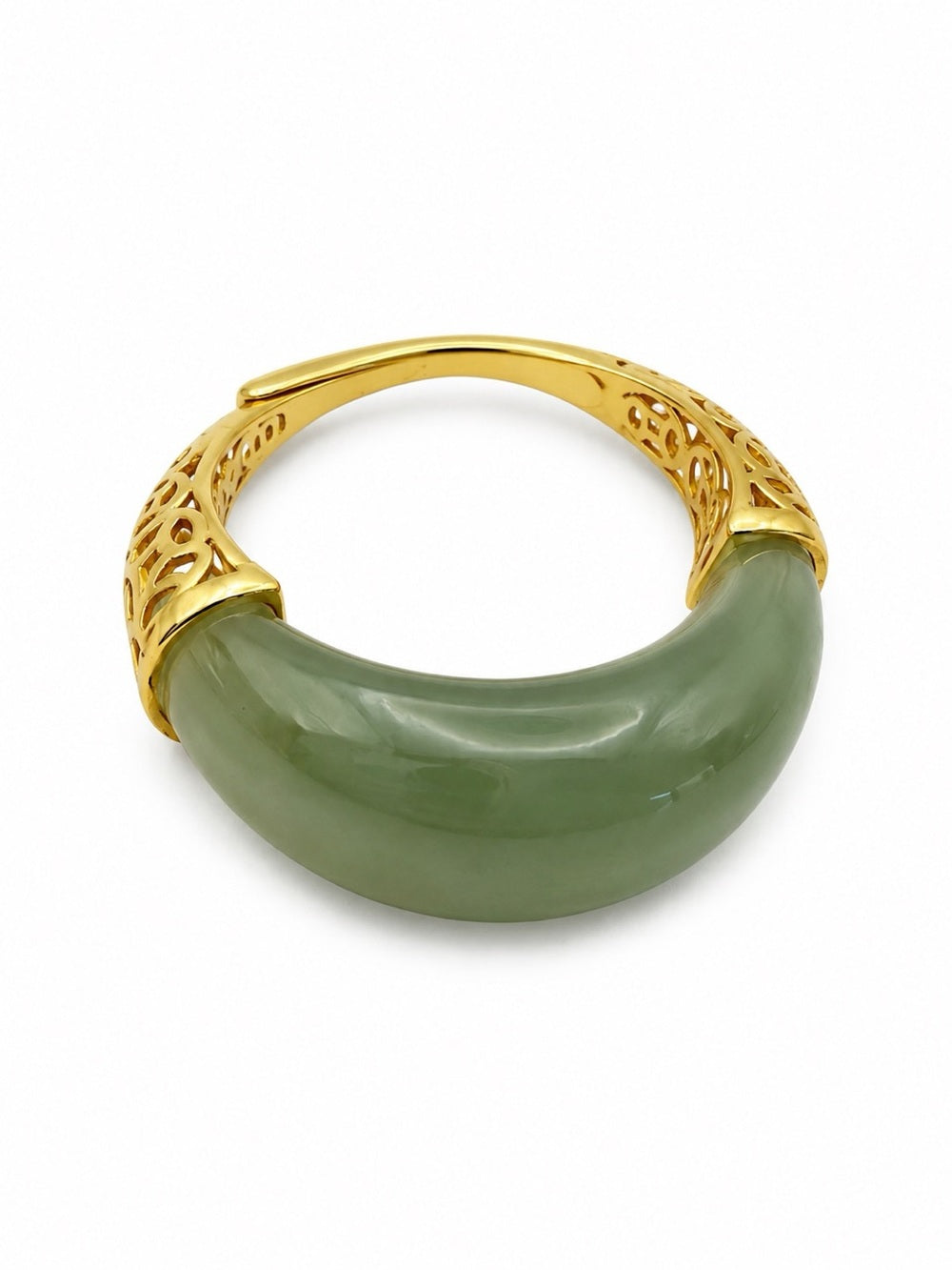 #R39 Jade Woven Band Ring
