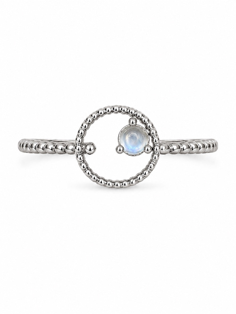 #R33 Moonstone Orbit Ring