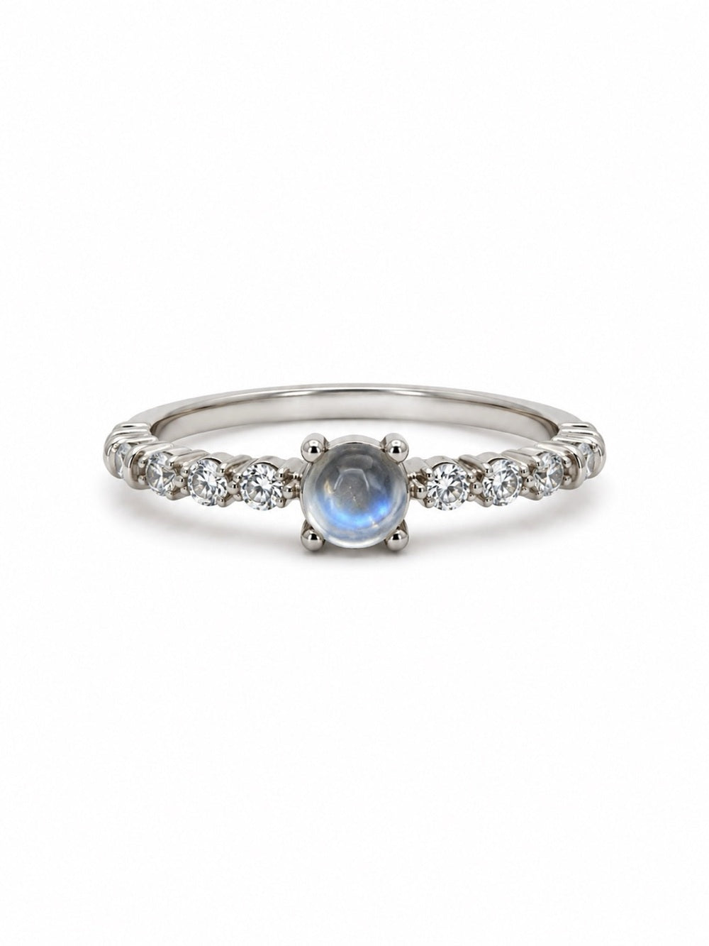 #R34 Dainty Moonstone Ring s925