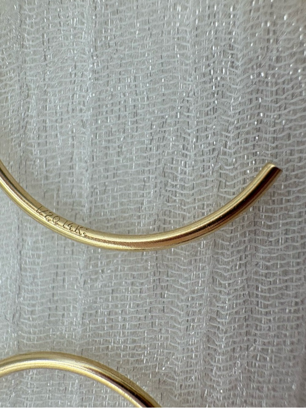 HK20 Amethyst Gold Hook Earrings