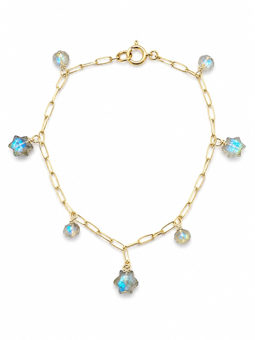 B16 Labradorite Star Bracelet
