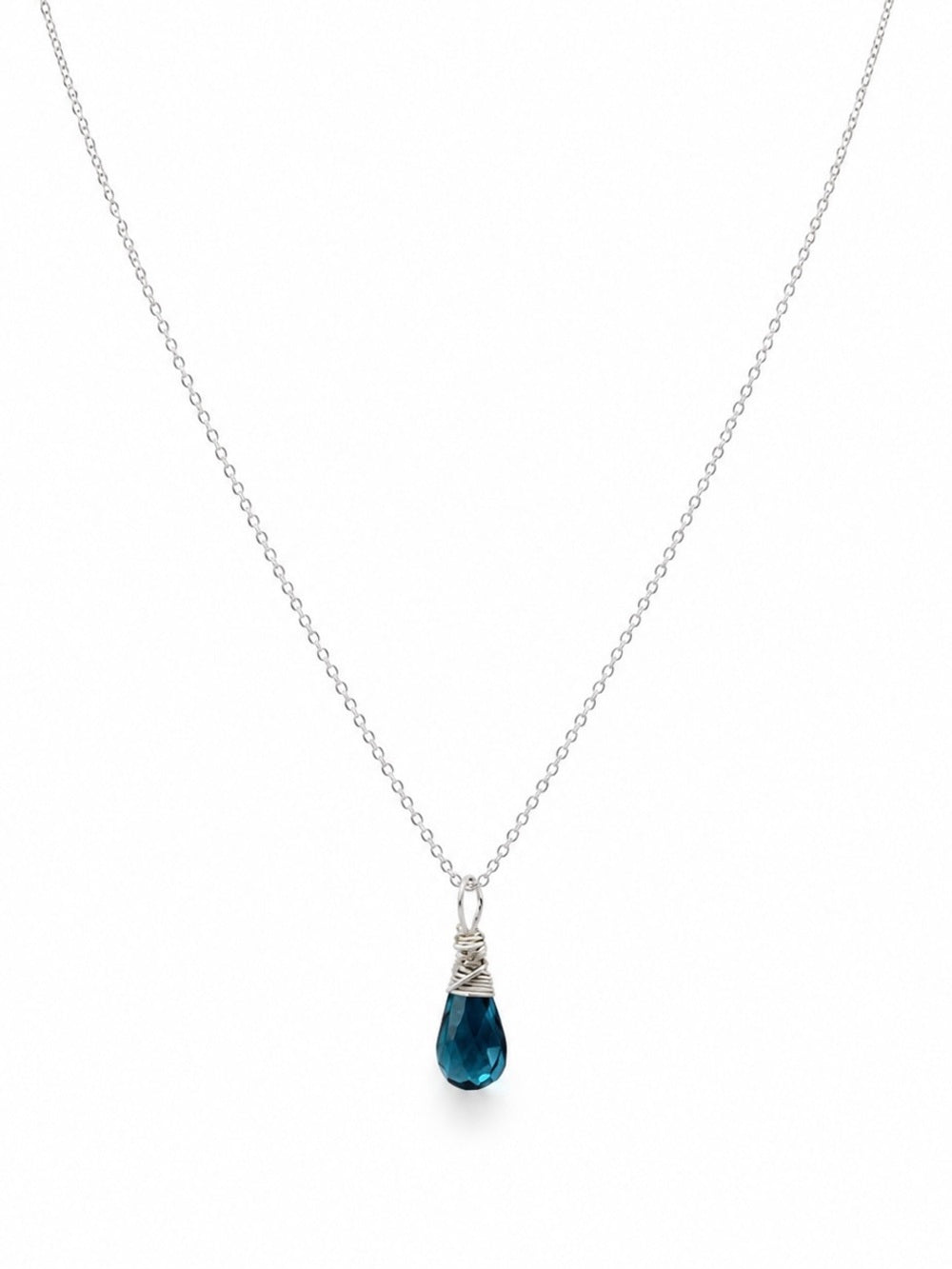 N7271 London Blue Topaz Necklace