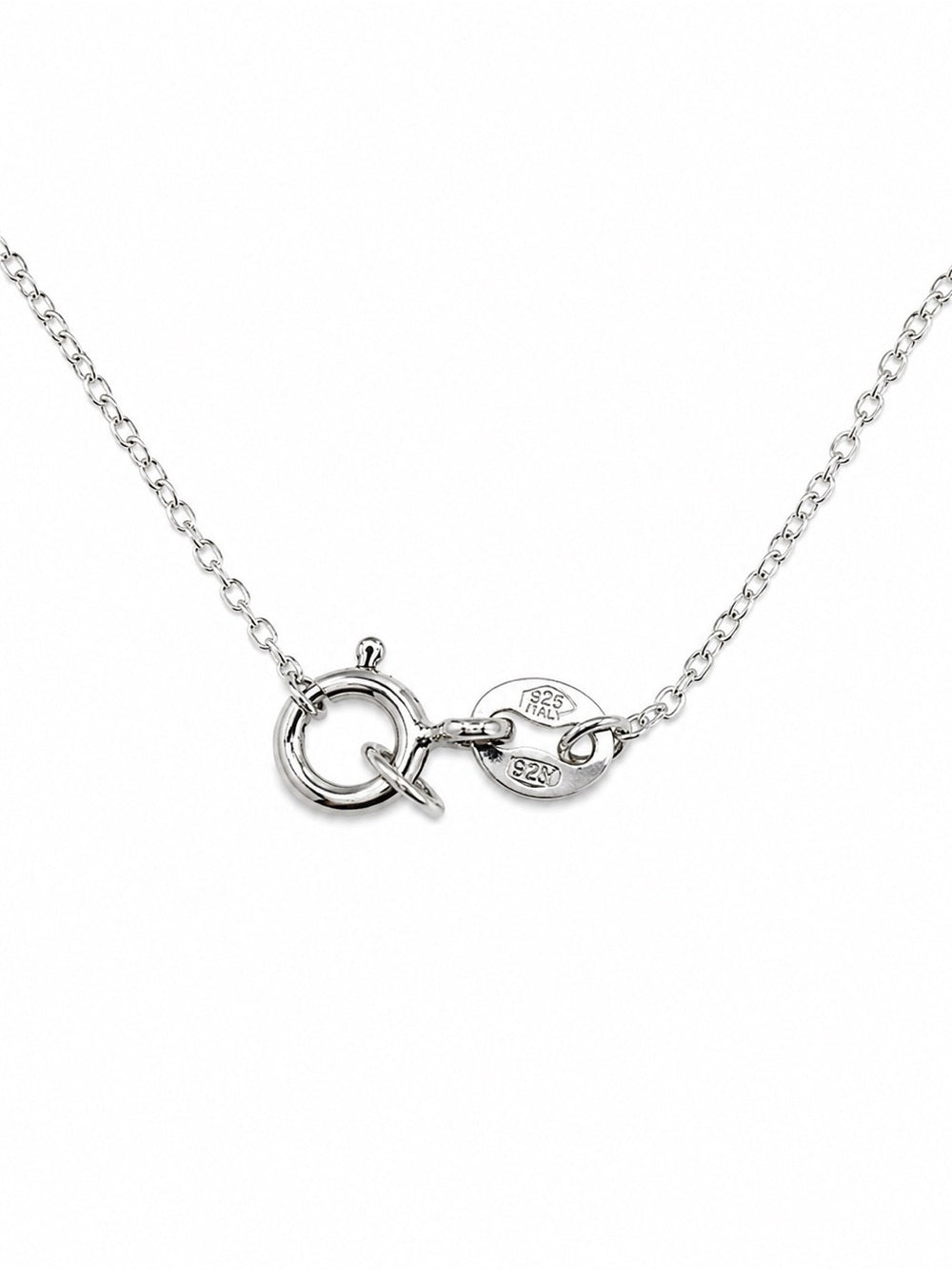 N0074 Guava Quartz Silver Necklace