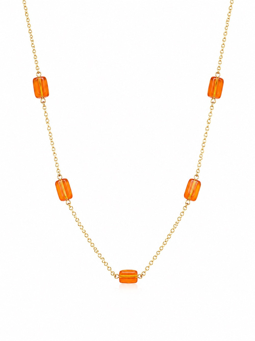 N23 Carnelian Celestial Necklace
