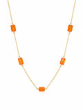 N23 Carnelian Celestial Necklace