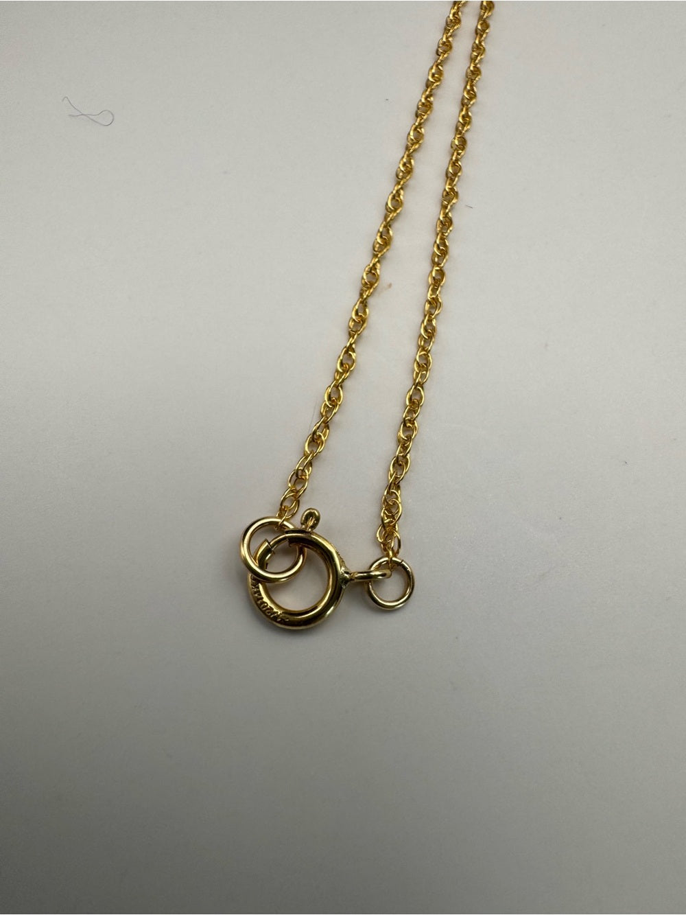 N22 Moss Kyanite Gold Necklace
