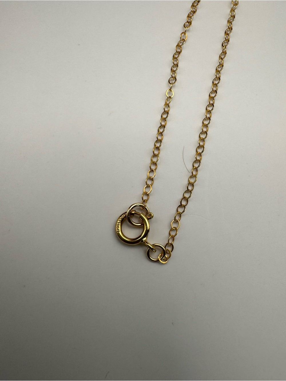 N21 Peridot Gold Drop Necklace