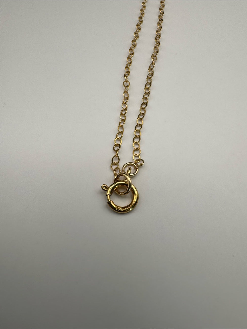 N31 Labradorite Marquise Gold Necklace