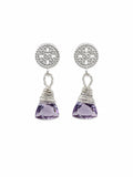 HK19 Amethyst Earrings (S925)