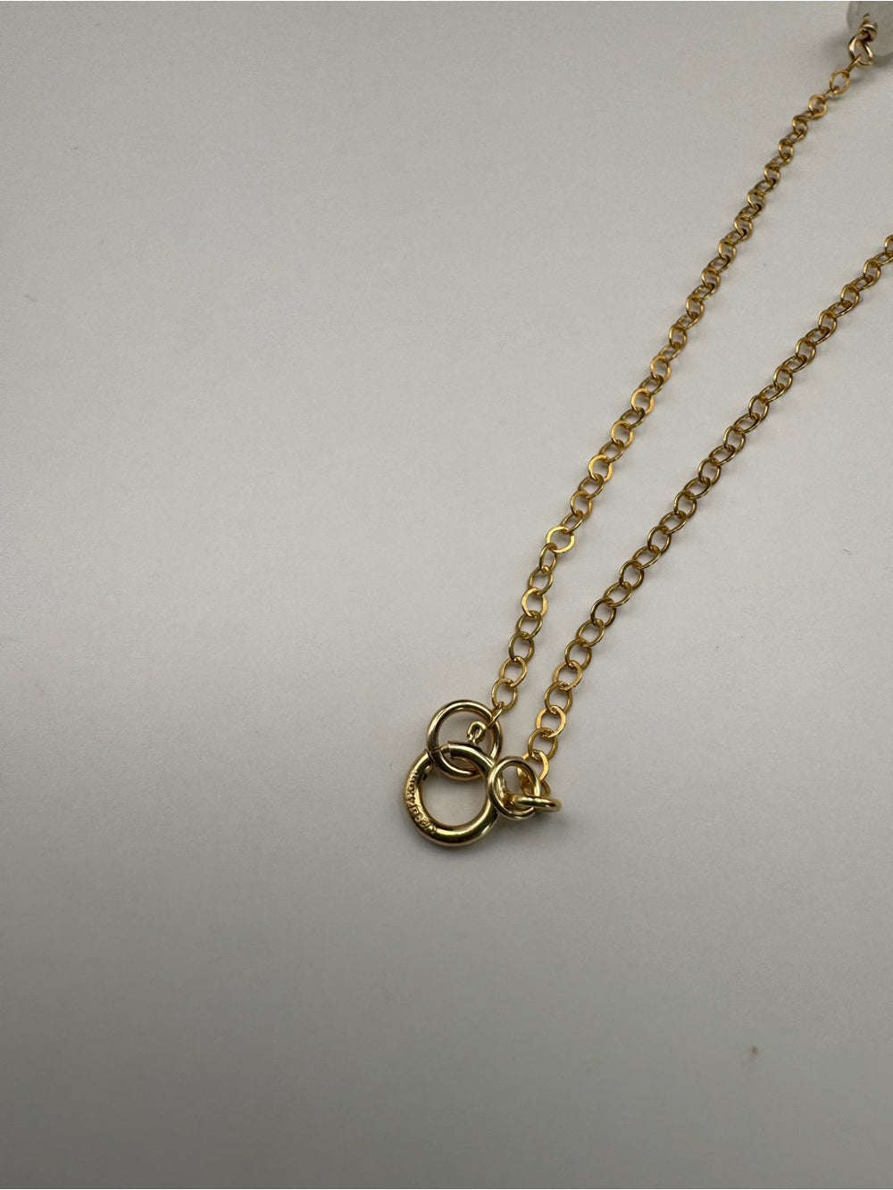 N0310 Moonstone Rondelle Necklace