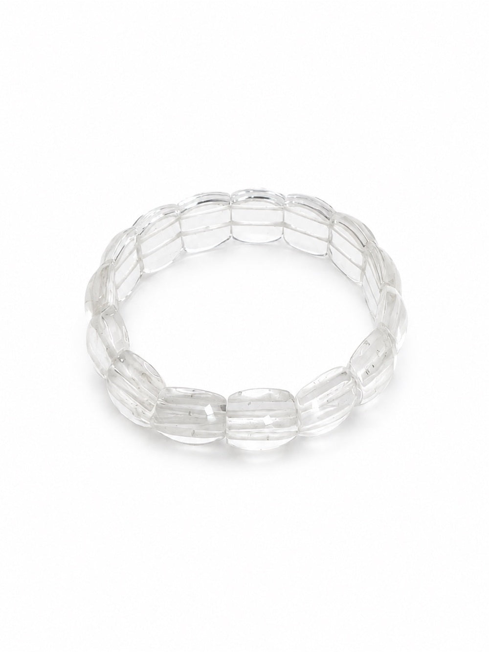 Clear Quartz Chunk Nugget Bracelet