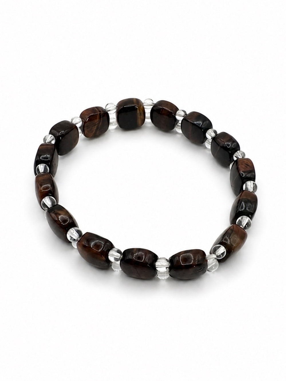 Red Tigers Eye Chunk Nugget Bracelet