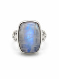 Moonstone Aurora Ring