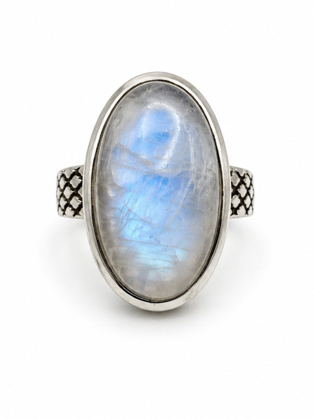 Moonstone Lattice Ring
