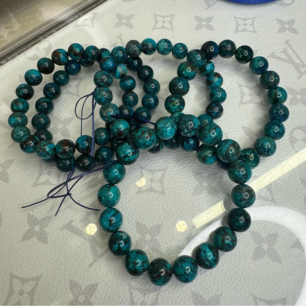 Azurite Strechy Bracelet