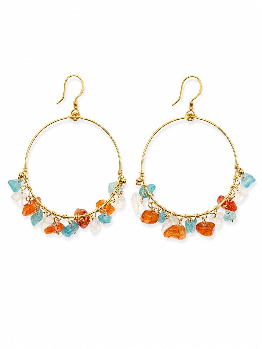 Sunset Reef Chandelier Earrings