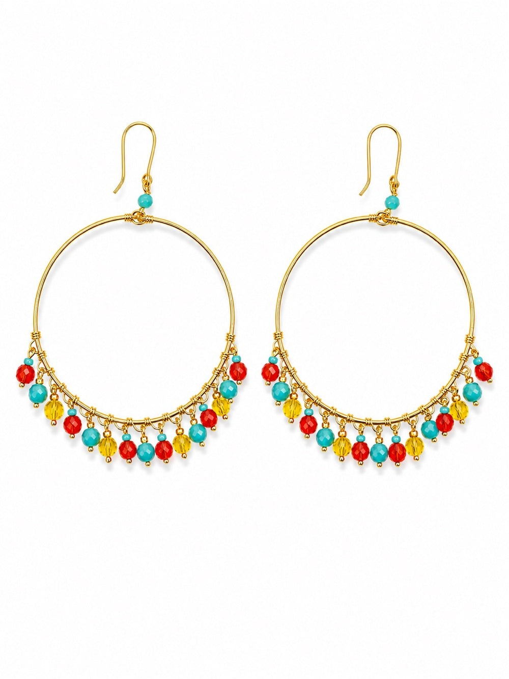 Tropical Glow Chandelier Earrings