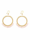 Coastal Rose Chandelier Earrings