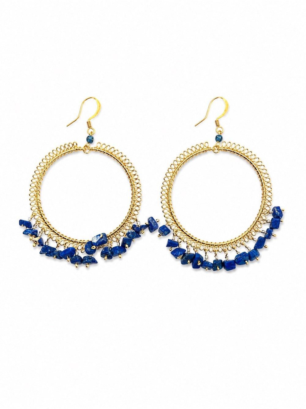 Blue Lagoon Chandelier Earrings