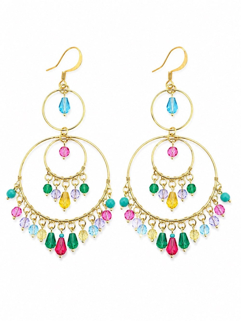Mykonos Chandelier Earrings