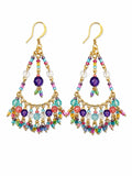 Portofino Petals Chandelier Earrings