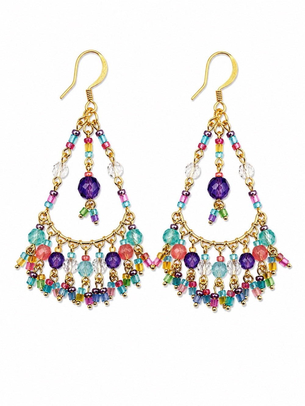 Portofino Petals Chandelier Earrings