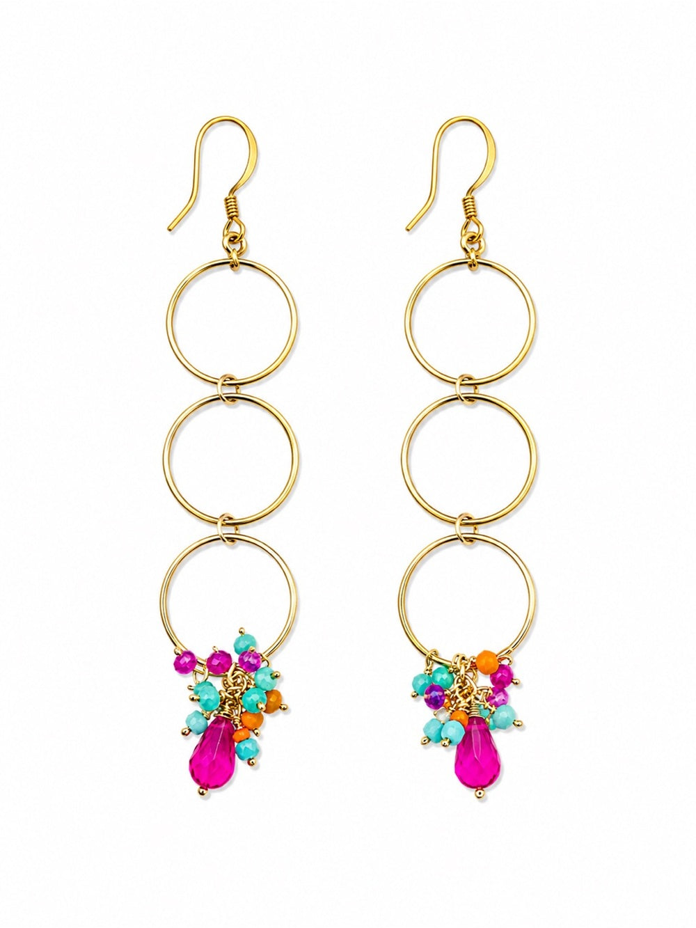 Flamingo Cay Chandelier Earrings
