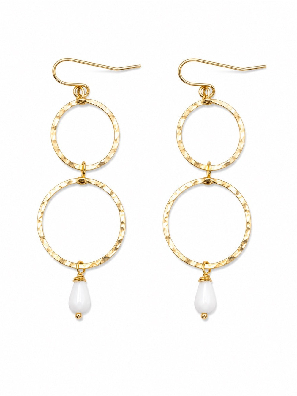Halo Hoop Chandelier Earrings