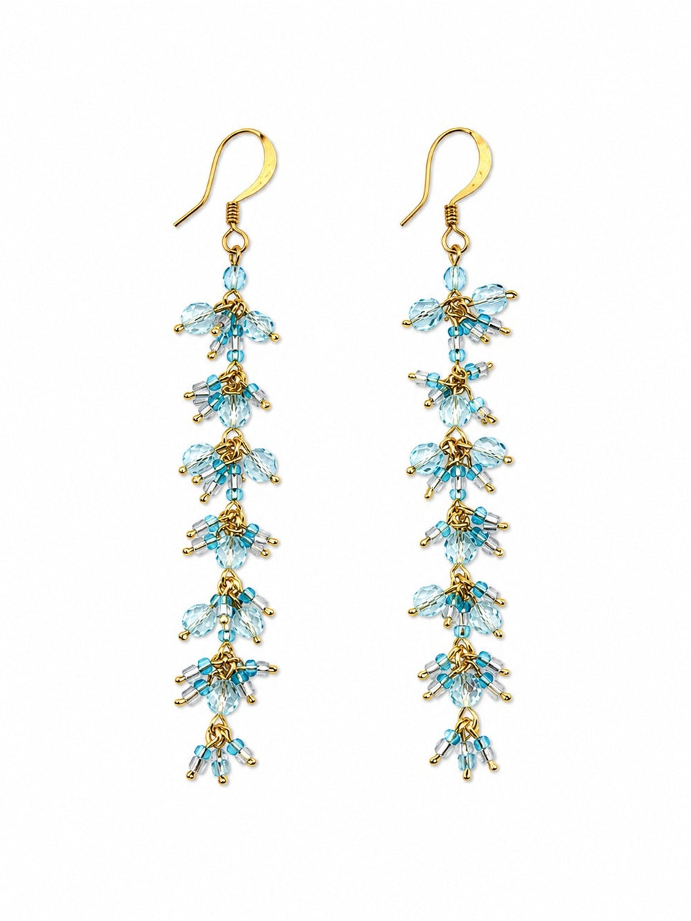 Snowflake Chandelier Earrings