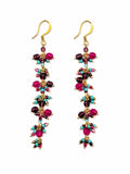 Berry Breeze Chandelier Earrings