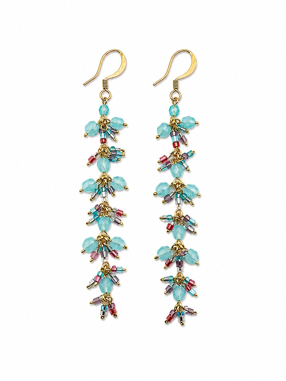 Mystic Winter Chandelier Earrings