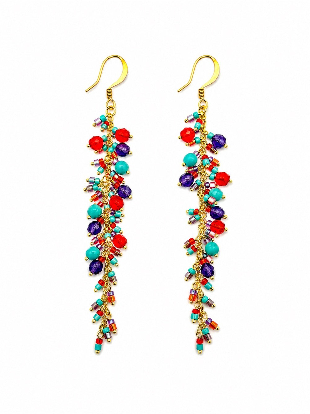 Pacific Paradise Chandelier Earrings