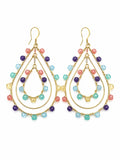 Sleeping Beauty Chandelier Earrings