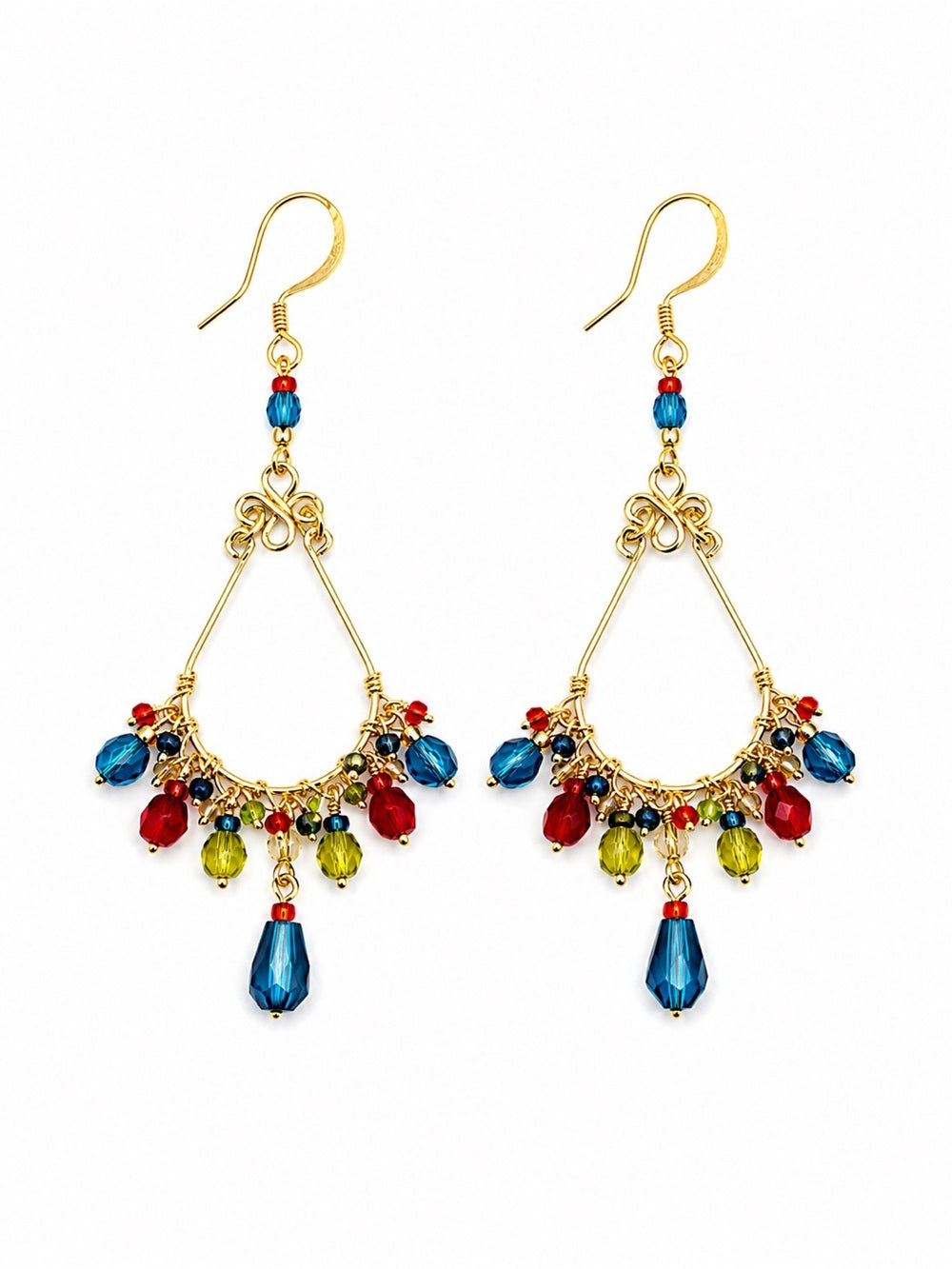Seaside Jubilee Chandelier Earrings