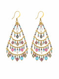 Coastal Twilight Chandelier Earrings