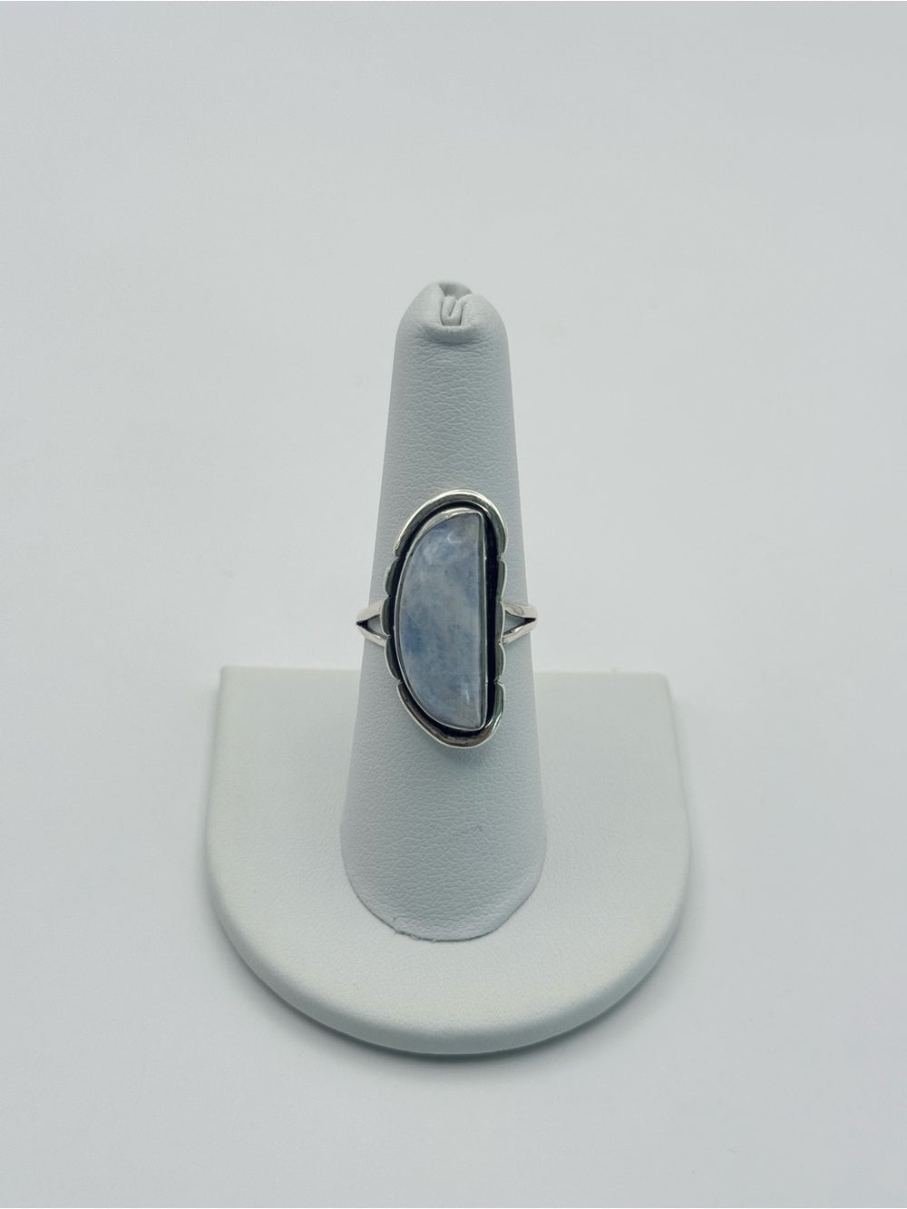Moonstone Moon Ring (S925)