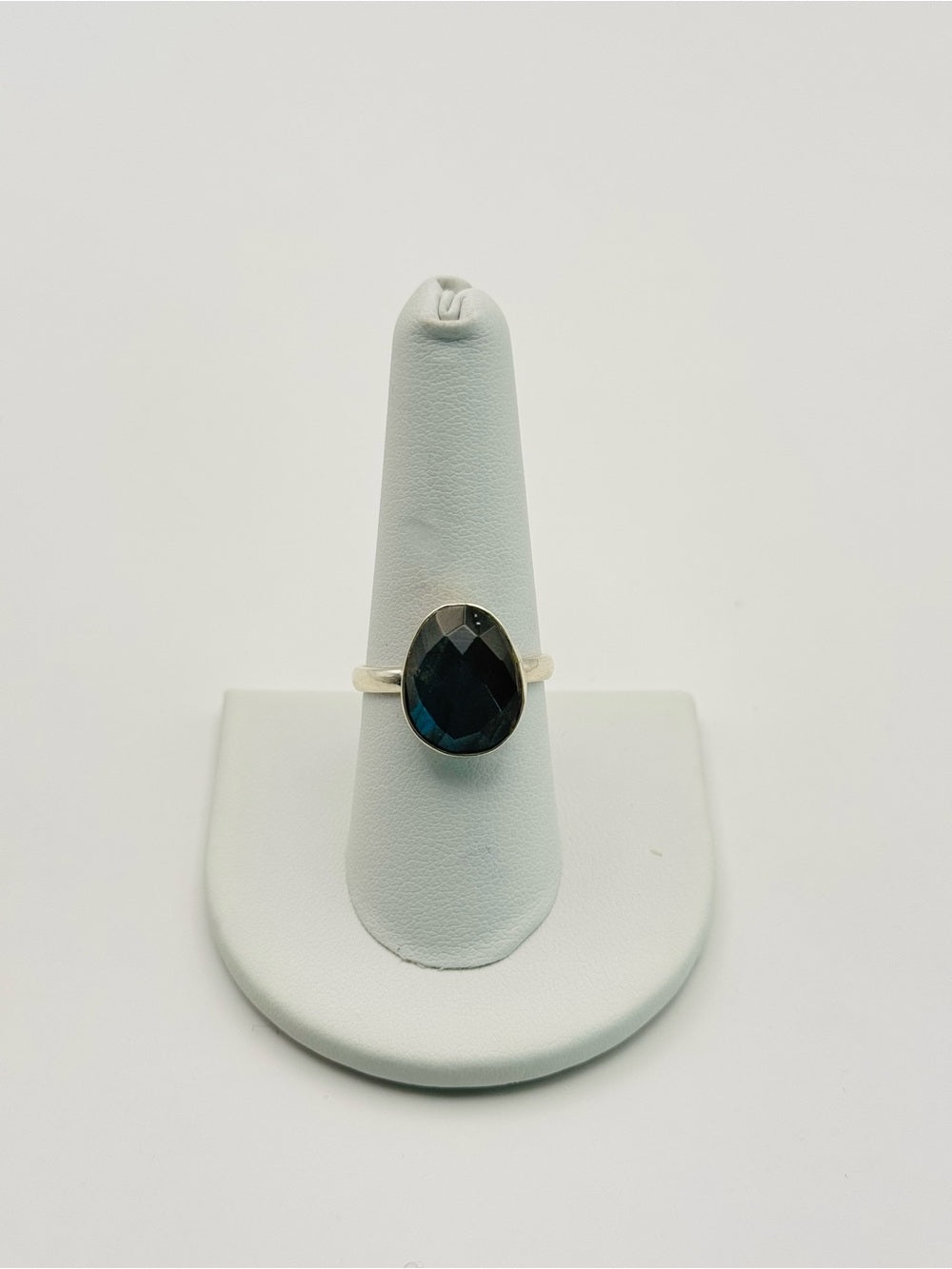 Labradorite Faceted Ring (S925)