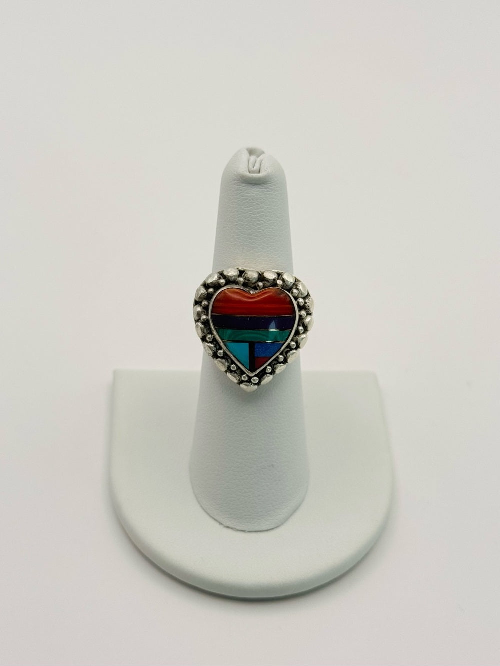 Composite Heart Ring (S925)