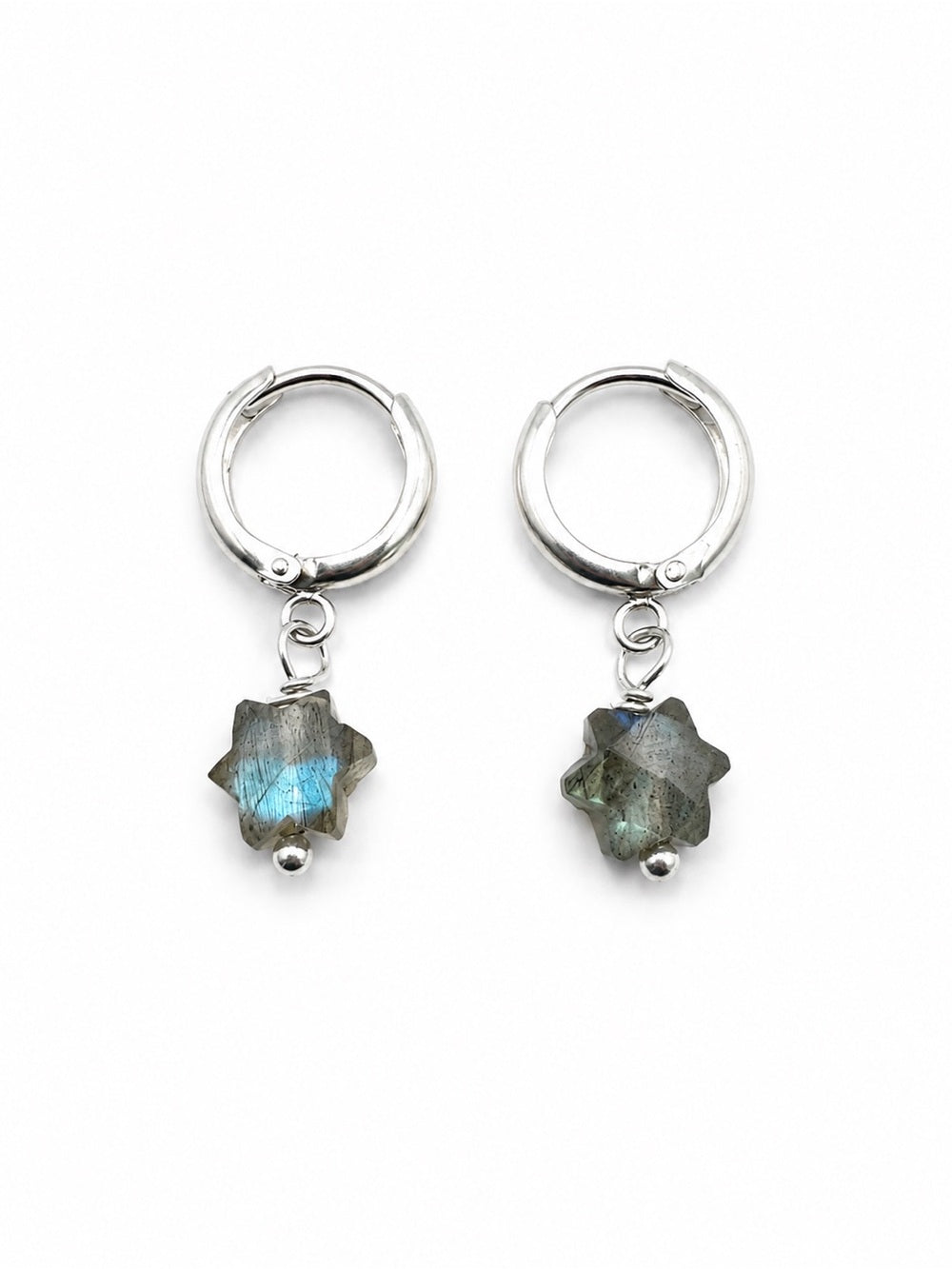 HG25 Labradorite Star Huggies