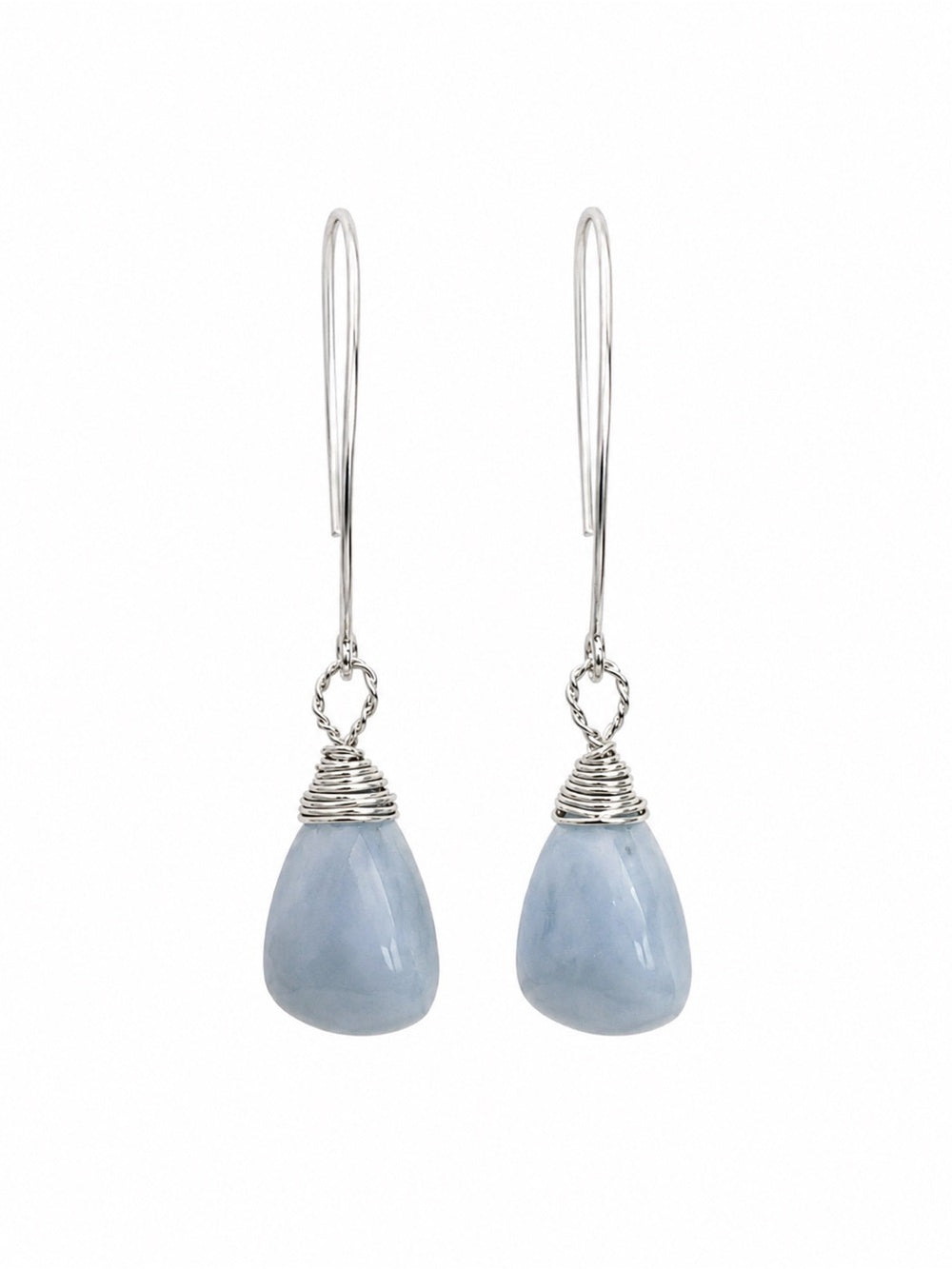 HK70 Blue Opal Hook Threaders (S925)