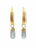 HK73 Kyanite Gold Hook Threaders