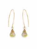 HT22 Gold Filled Ethiopian Opal Hook Threaders