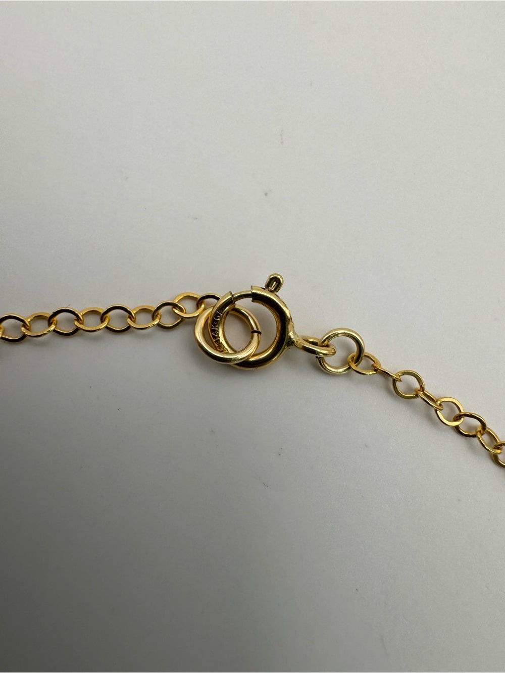 B008 Labradorite Bezel Gold Filled Anklet