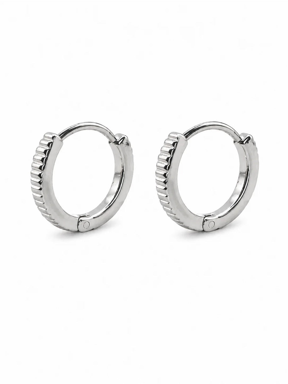 Silver Huggie (Style #1)