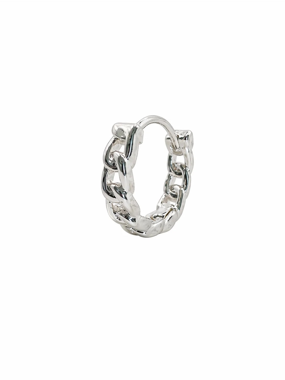 Silver Huggie (Style #14)